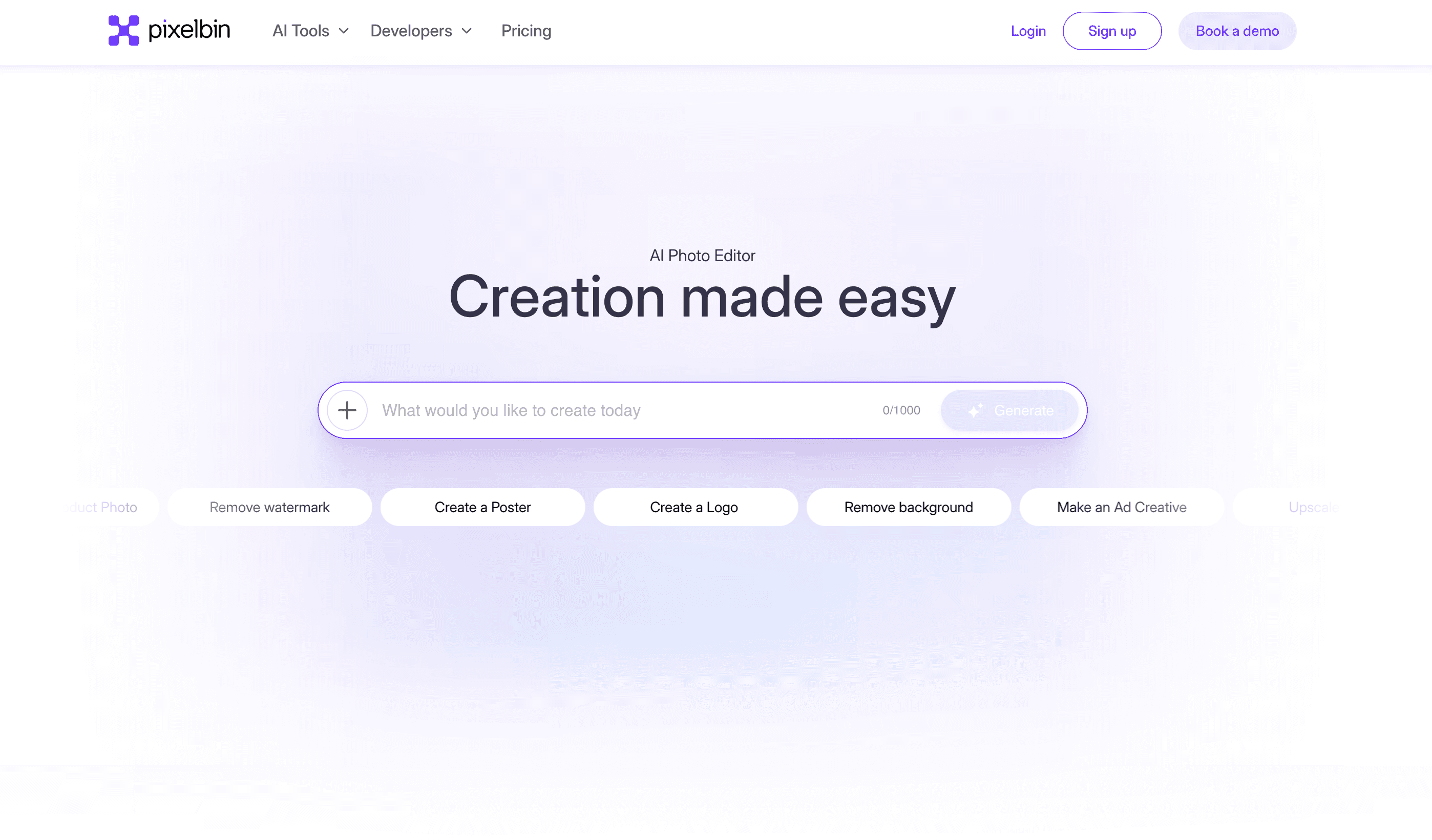 Pixelbin AI Studio
