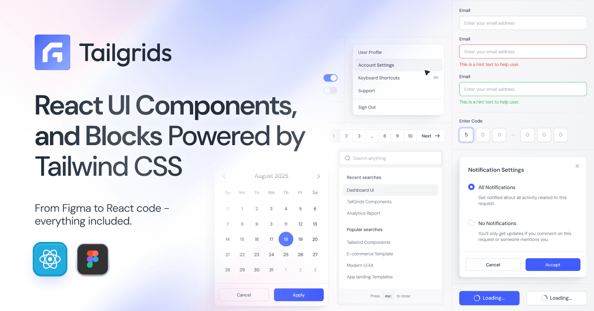 Tailgrids UI